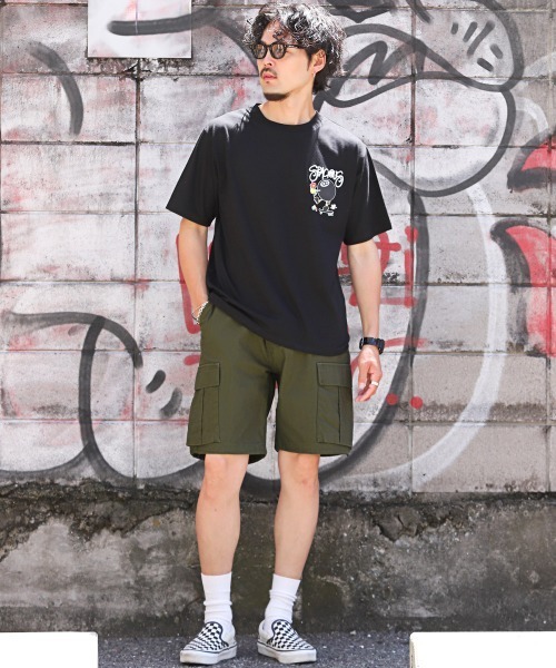 LUXSTYLE(ラグスタイル)の「ツイルカーゴショートパンツ(カーゴパンツ・メンズ・リアルツリーカモ・M/L)」の19枚目の写真