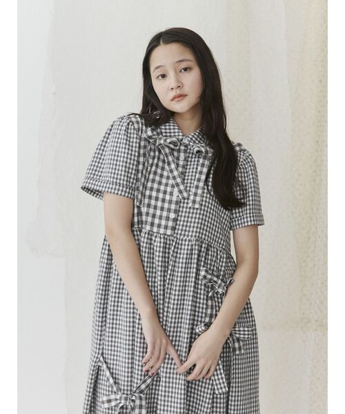 merry jenny（メリージェニー）の「リボンがいっぱいワンピース（ワンピース・レディース・ブラック/ライトブルー/レッド・FREE）」の18枚目の写真