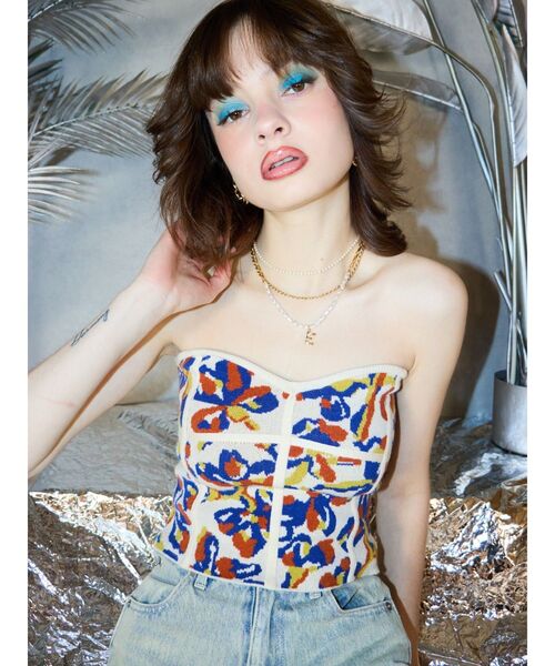 EVRIS（エヴリス）の「E MOTIF 3連ネックレス（ネックレス・レディース・ゴールド/シルバー・FREE）」の6枚目の写真