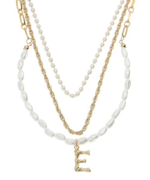 EVRIS（エヴリス）の「E MOTIF 3連ネックレス（ネックレス・レディース・ゴールド/シルバー・FREE）」の10枚目の写真