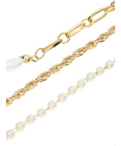 EVRIS（エヴリス）の「E MOTIF 3連ネックレス（ネックレス・レディース・ゴールド/シルバー・FREE）」の11枚目の写真