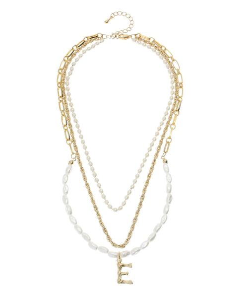 EVRIS（エヴリス）の「E MOTIF 3連ネックレス（ネックレス・レディース・ゴールド/シルバー・FREE）」の15枚目の写真