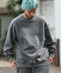 CAMBIO(�J���r�I)��mlt4777-Diamond Quilt Cut sew Pullover �v���I�[�o�[(T�V���c/�J�b�g�\�[)