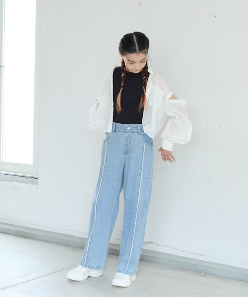 GLOBAL WORK（グローバルワーク）の「GOODデニムアソートパンツ/125078（デニムパンツ・キッズ・ブラック/ブルー系2/ブルー系5/ブルー系1・120cm/130cm/140cm/150cm/160cm）」の18枚目の写真