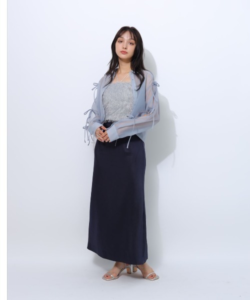 Rirandture - リランドチュール ★ スリット リボン シャツ Rirandture（リランドチュール）の「スリットリボンシャツ