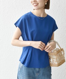 SHIPS any | SHIPS any:〈手洗い可能〉ウエスト タック フレンチ TEE(Tシャツ/カットソー)