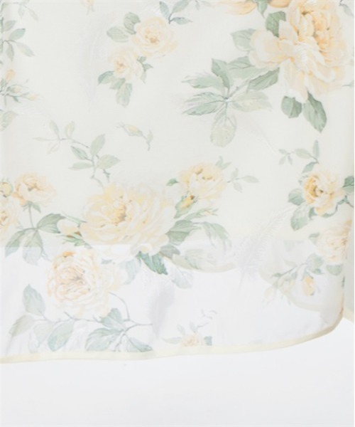 axes femme（アクシーズファム）の「花柄シアージャカードスカート（スカート・レディース・キナリ/ラベンダー/ミント・FREE）」の13枚目の写真