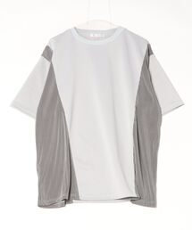 異素材切替Tシャツ