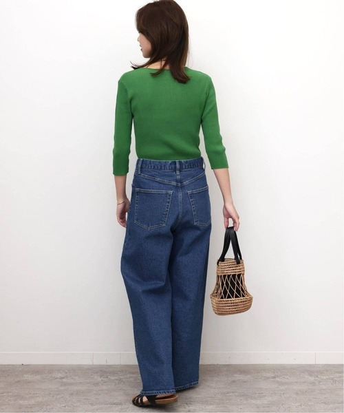 JOURNAL STANDARD relume（ジャーナルスタンダード　レリューム）の「《追加》ストレッチデニムストレート 5ポケット（デニムパンツ・レディース・ブルー系その他/ライトブルー・40/38/36）」の12枚目の写真