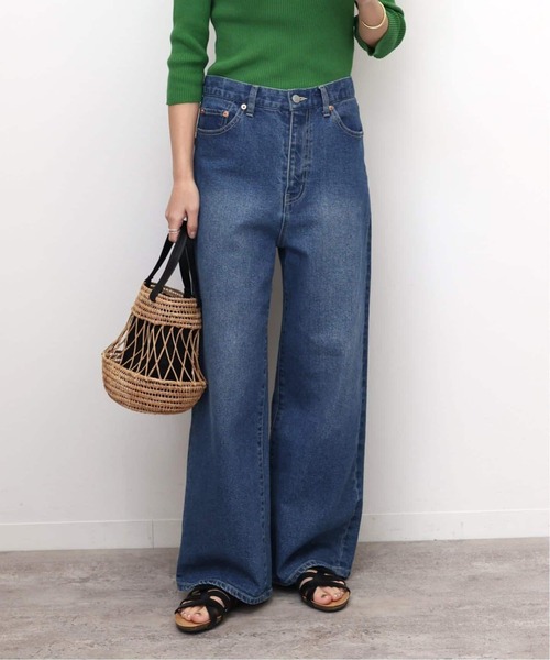 JOURNAL STANDARD relume（ジャーナルスタンダード　レリューム）の「《追加》ストレッチデニムストレート 5ポケット（デニムパンツ・レディース・ブルー系その他/ライトブルー・40/38/36）」の14枚目の写真