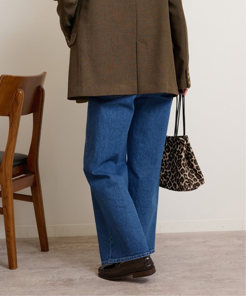 JOURNAL STANDARD relume（ジャーナルスタンダード　レリューム）の「《追加》ストレッチデニムストレート 5ポケット（デニムパンツ・レディース・ブルー系その他/ライトブルー・40/38/36）」の3枚目の写真