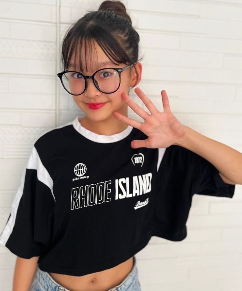 Tシャツ・カットソー LUV IS TRUE NM FOOTBALL TEE 4BTR209 LUV IS TRUE NM FOOTBALL TEE 4BTR209 Tシャツ・カットソー