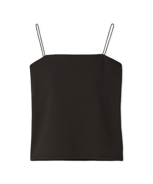 SNIDEL 黒 カップイン付きキャミトップス ONE SIZE カップインキャミソール（キャミソール）｜SNIDEL（スナイデル