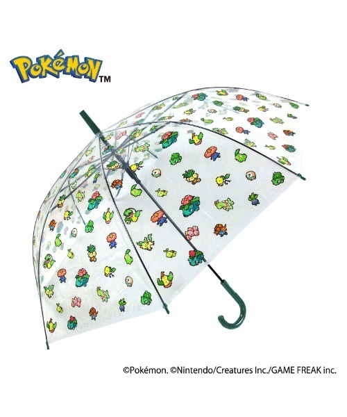 ポケモン　ポケットモンスター　ピクセルアート　ビニール傘　ほのお　みず　くさ ポケットモンスター（ポケットモンスター）の「ポケットモンスター