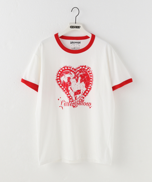 elle teresa heart Tシャツ 08f9d299cbd1f31f86a0c6745af148