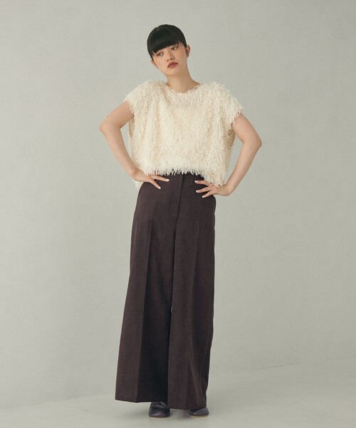 ＜EMMEL REFINES＞EM 2WAY フェザー ベスト EMMEL REFINES（エメルリファインズ）の「＜EMMEL REFINES＞EM