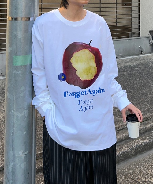 専用　SHAREEF リンゴプリント 長袖シャツ セール】リンゴプリント長袖シャツ（Tシャツ/カットソー