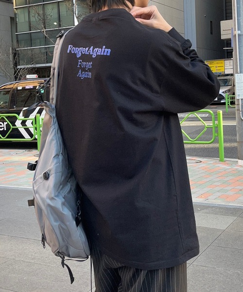 セール】リンゴプリント長袖シャツ（Tシャツ/カットソー）｜B.R.U