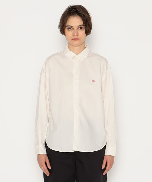 DANTON（ダントン）の「WOMEN'S TYPEWRITER CLOTH WRINKLED SHIRT