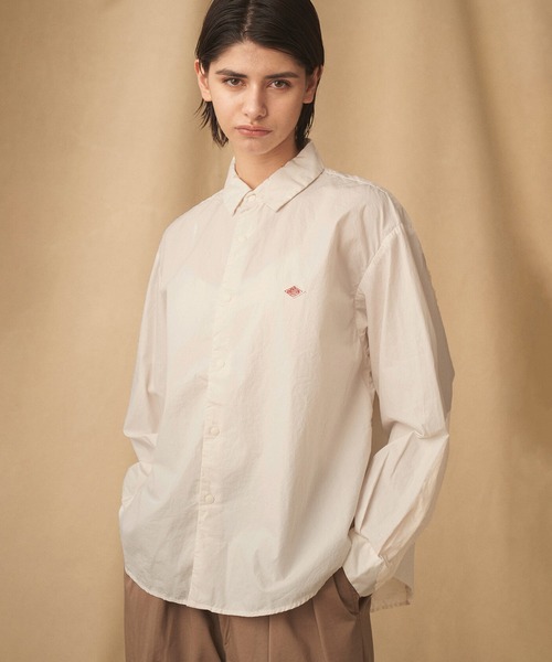 DANTON（ダントン）の「WOMEN'S TYPEWRITER CLOTH WRINKLED SHIRT