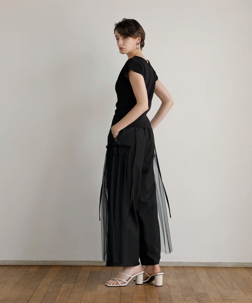 【セール】2way Button Knit Tops（ニット/セーター）｜MIELI INVARIANT（ミエリインヴァリアント）