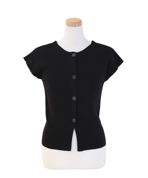 【セール】2way Button Knit Tops（ニット/セーター）｜MIELI INVARIANT（ミエリインヴァリアント）