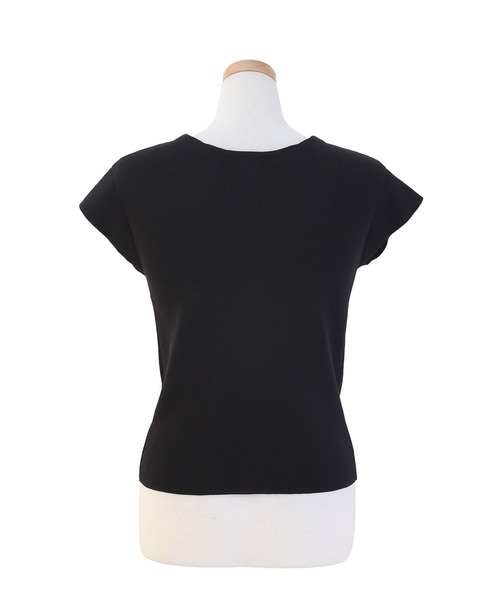 【セール】2way Button Knit Tops（ニット/セーター）｜MIELI INVARIANT（ミエリインヴァリアント）