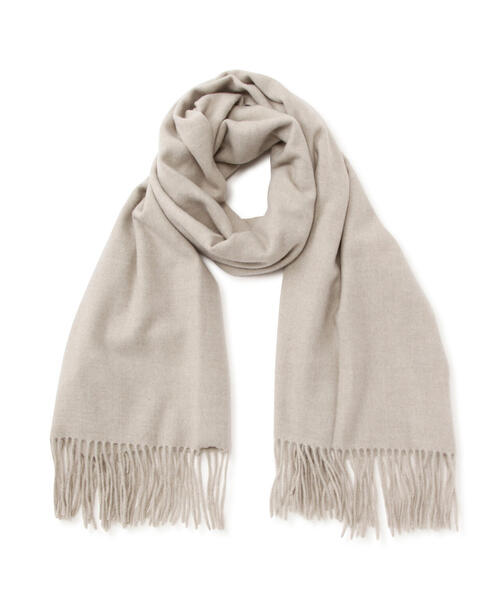 NATURAL BEAUTY BASIC（ナチュラルビューティーベーシック）の「◇【Oggi掲載】ウインターライトストール（ストール/ショール・レディース・ピンク/ベージュ/オフホワイト/グレー・FREE）」の8枚目の写真