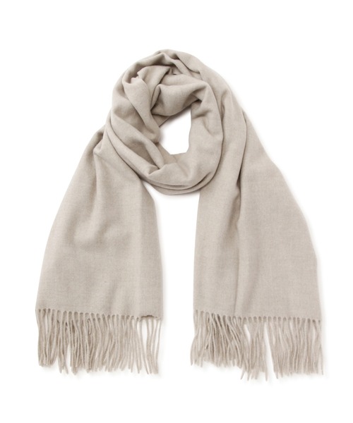 NATURAL BEAUTY BASIC（ナチュラルビューティーベーシック）の「◇【Oggi掲載】ウインターライトストール（ストール/ショール・レディース・ピンク/ベージュ/オフホワイト/グレー・FREE）」の15枚目の写真