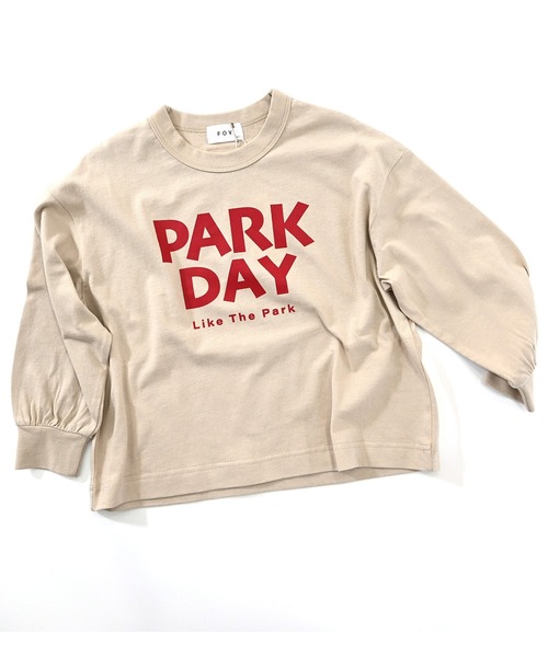 FOV（フォブ）の「FOV/フォブ PARKDAY ビッグ L/S Tシャツ（Tシャツ/カットソー・キッズ・ホワイト系その他2/アッシュグレー/ブラック・M/L/XL/S）」の8枚目の写真