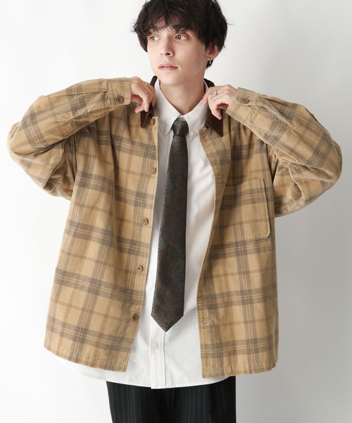 RAGEBLUE（レイジブルー）の「ヴィンテージライク/襟コーデュロイ