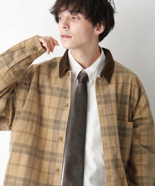 RAGEBLUE（レイジブルー）の「ヴィンテージライク/襟コーデュロイ