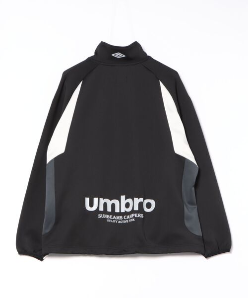 【UMBRO × AZUL by moussy】ハーフジップ スウェット UMBRO×AZUL】 ハーフジップトップス｜MEN｜251HAX90-265H｜AZUL