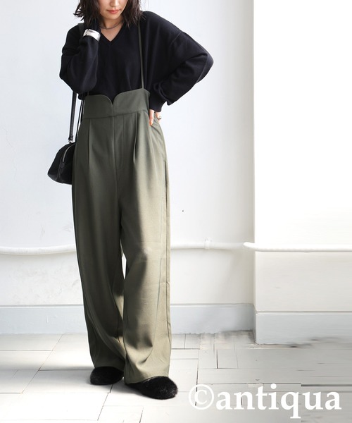 antiqua(アンティカ)の「ファーパンプス(スリッポン・レディース・グレー/ブラック・LL/L/M/S)」の3枚目の写真