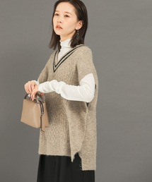URBAN RESEARCH ROSSO WOMEN | アームウォーマーセットニットベスト(ニット/セーター)