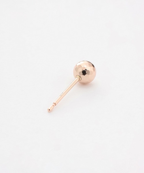ESTELLE(エステール)の「K10 ピンクゴールド ピアス(4mm) ESTELLE/エステール(ピアス(両耳用)・レディース・ピンクゴールド・-)」の5枚目の写真