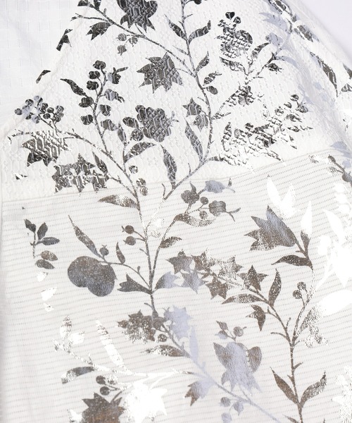 mintdesigns（ミントデザインズ）の「SAMPLER CAMISOLE / サンプラーキャミソール（キャミソール・レディース・ホワイト・2）」の9枚目の写真