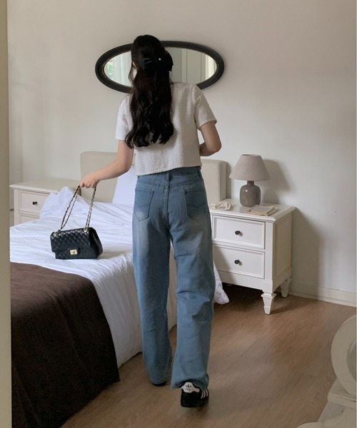 by your closet(バイユアークローゼット)の「ノーカラージャケット(ノーカラージャケット・レディース・ホワイト・L)」の8枚目の写真