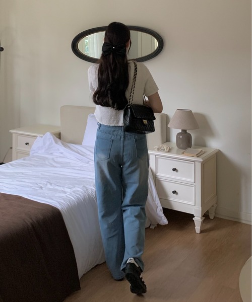 by your closet(バイユアークローゼット)の「ノーカラージャケット(ノーカラージャケット・レディース・ホワイト・L)」の10枚目の写真