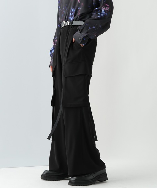 HARE（ハレ）の「【SET UP対応】OTOMOカーゴパンツ(HARE)（カーゴパンツ・メンズ・グリーン/ブラック/グレー・MEDIUM/SMALL）」の2枚目の写真