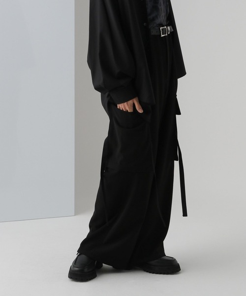 HARE（ハレ）の「【SET UP対応】OTOMOカーゴパンツ(HARE)（カーゴパンツ・メンズ・グリーン/ブラック/グレー・MEDIUM/SMALL）」の7枚目の写真