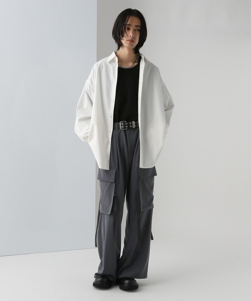 HARE（ハレ）の「【SET UP対応】OTOMOカーゴパンツ(HARE)（カーゴパンツ・メンズ・グリーン/ブラック/グレー・MEDIUM/SMALL）」の8枚目の写真