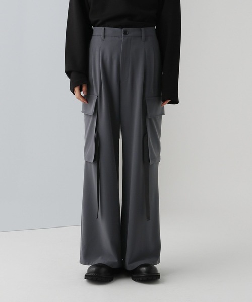 HARE（ハレ）の「【SET UP対応】OTOMOカーゴパンツ(HARE)（カーゴパンツ・メンズ・グリーン/ブラック/グレー・MEDIUM/SMALL）」の10枚目の写真