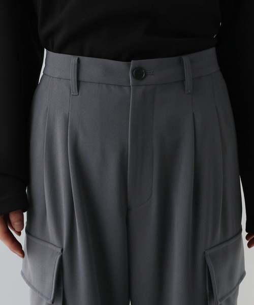 HARE（ハレ）の「【SET UP対応】OTOMOカーゴパンツ(HARE)（カーゴパンツ・メンズ・グリーン/ブラック/グレー・MEDIUM/SMALL）」の13枚目の写真