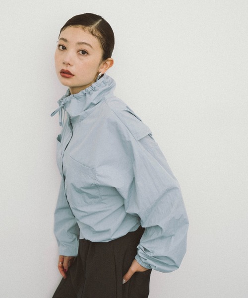 MIDIUMISOLID for Ladies ドローストリングシャツ｜ MARcourt