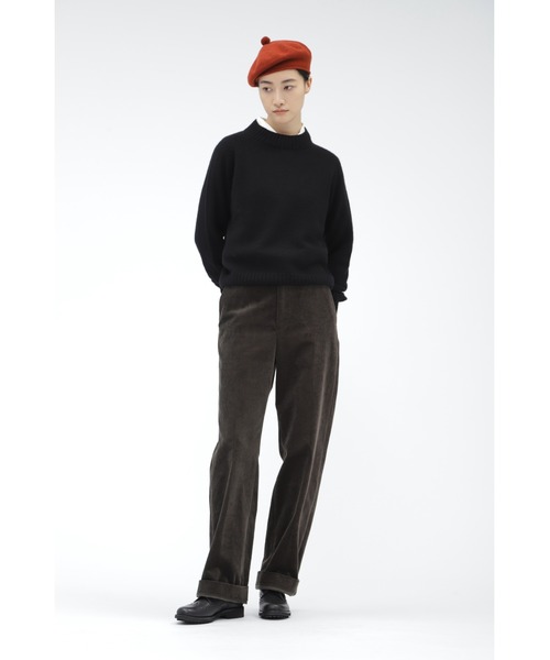MARGARET HOWELL（マーガレットハウエル）の「MERINO CASHMERE BERET（ハンチング/ベレー帽・レディース・ホワイト系その他3・FREE）」の10枚目の写真