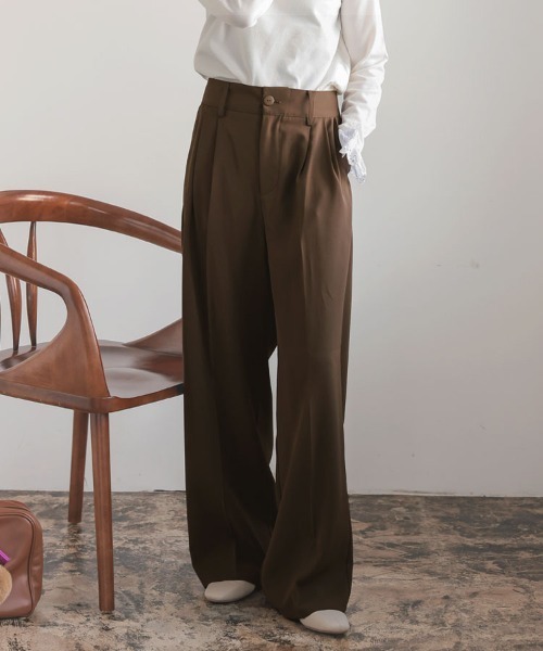 セール】ダブルタックカラーパンツ（その他パンツ）｜DONOBAN