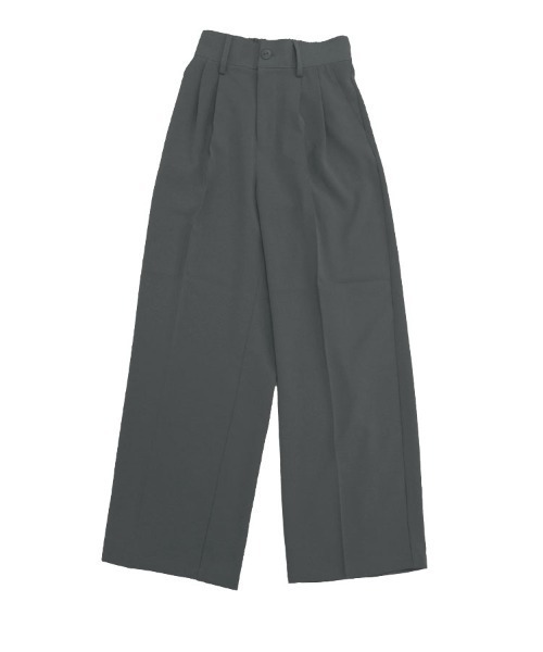 DONOBAN（ドノバン）の「ダブルタックカラーパンツ（その他パンツ・レディース・ブラック/アイボリー/グレー/ベージュ/ブラウン・S/M/L）」の16枚目の写真