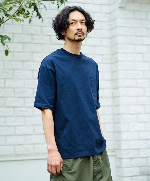 B:MING by BEAMS(ビーミングバイビームス)の「ヘビーウエイト ドロップショルダー Tシャツ 9.0oz(Tシャツ/カットソー・メンズ・ベージュ/ネイビー/オフホワイト/ブラック/ブラウン系その他5・S/M/L/XL)」の19枚目の写真