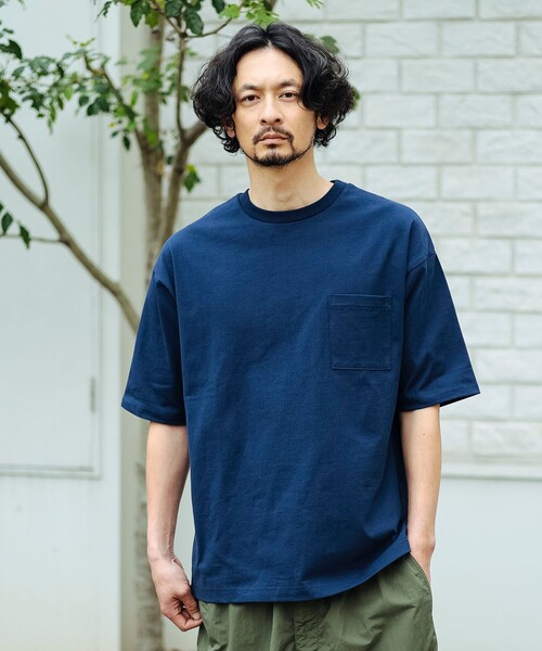 B:MING by BEAMS(ビーミングバイビームス)の「ヘビーウエイト ドロップショルダー Tシャツ 9.0oz(Tシャツ/カットソー・メンズ・ベージュ/ネイビー/オフホワイト/ブラック/ブラウン系その他5・S/M/L/XL)」の20枚目の写真